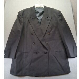 100% Pure Wool Saks Fifth Ave Assets Andrew Fezza Men Blazer‎ Jacket Size 44R